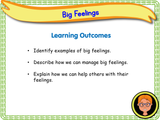 Big Feelings - KS1/Year 2