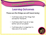 New! Looking After Our Planet - EYFS/Reception