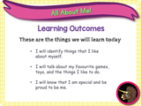 New! All About Me - EYFS/Reception