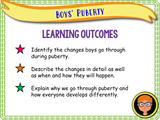 Boys' Puberty PSHE (Year 5)