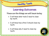 New! Healthy Teeth - EYFS/Reception