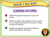 Exercise and Wellbeing