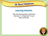 All About Medicines - KS1/Year 2