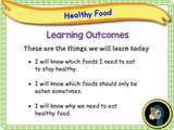 New! Healthy Food - EYFS/Reception