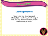 Personal Data - KS1/Year 2
