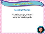 Working with others KS1/Year 2