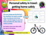 Driving + Travel Safety KS5 PSHE lesson