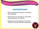 Personal Data - KS1/Year 2