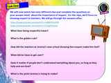 Showing Respect in Relationships and the Wider World PSHE Lesson