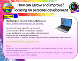 Personal Development and Targets - PD PSHE Lesson