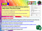 CVs, Job Applications, Cover Letters - 2 hours Careers / PSHE Lesson