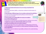 Why is communiity important? PSHE Lesson