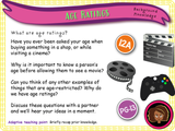 Age-appropriate content - age ratings