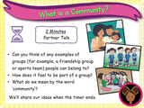 Belonging to a Community - KS1/Year 2