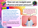 Peer Pressure + Peer Influence PSHE Lesson NEW