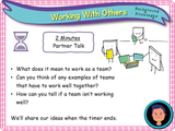 Working with others KS1/Year 2