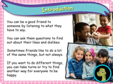 New! Let's Be Friends - EYFS/Reception