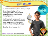 Boys' Puberty - What Changes Can We Expect? Year 6