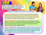Managing Conflict and Arguments Successfully - PSHE Lesson