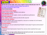 CVs, Job Applications, Cover Letters - 2 hours Careers / PSHE Lesson