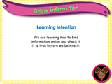 Online Information - KS1/Year2