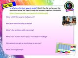Revision and Study Skills - Acing the exams PSHE / Tutor Time double lesson