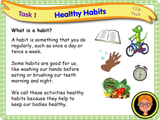 Healthy Habits and Routines - KS1/Year 2