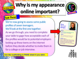 Online Reputation / E-Reputation Digital Footprints - Careers / PSHE Lesson