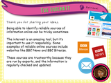 E-Safety - Making Safe, Reliable Choices Online