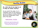 New! Healthy Bodies (Exercise)- EYFS/Reception