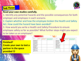 Health and Safety at Work - PSHE / Careers Lesson