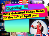 End of Year Summer Quiz 2025