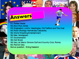 Ultimate Summer Quiz 2023
