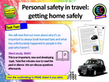 Driving + Travel Safety KS5 PSHE lesson