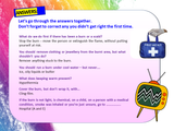First Aid - Choking, bleeding, scalds, burns, CPR and more PSHE Lesson (2 hours)