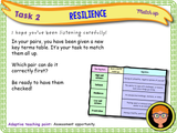 Resilience and self esteem