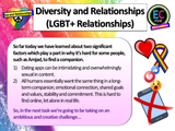 Diverse Relationships (LGBT+) PSHE Lesson