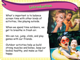 New! Sensible amounts of screen time - EYFS/Reception