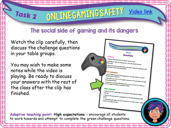 Online Gaming - Online Safety – EC Publishing