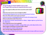 War, Conflict and Peace - Citizenship / PSHE Lesson
