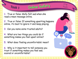 Staying Safe Online - KS1/Year 2