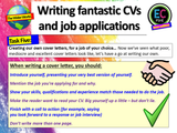 CVs, Job Applications, Cover Letters - 2 hours Careers / PSHE Lesson