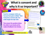 Consent Introduction PSHE