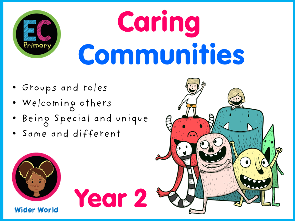 Year 2 Unit 5 - Caring Communities (FREE SOW)
