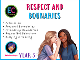 Year 3 Unit 6 - Respect and Boundaries (Relationships)