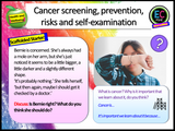 Cancer, self-examination, screening PSHE lesson