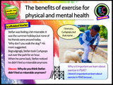 Benefits exercise on physical / mental health PSHE lesson
