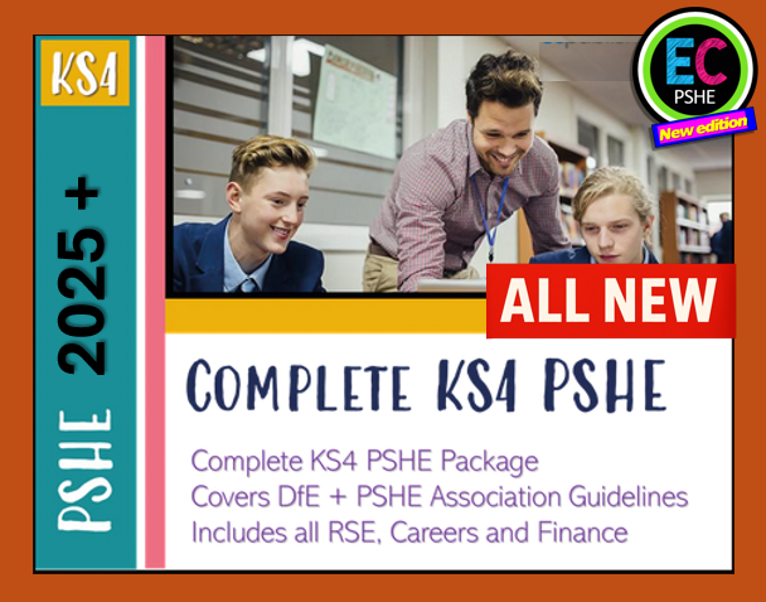 2 Year Pack - Complete Secondary PSHE and RSE KS4 2026 NEW