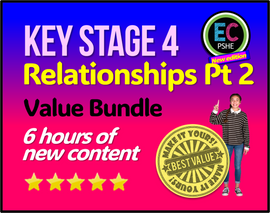 KS4 PSHE Relationships Value Bundle Part Two