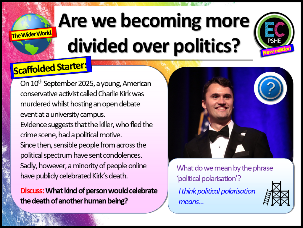 Political Polarisation - Citizenship Lesson